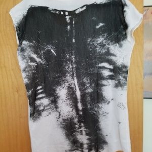 Helmut Lang cream t-shirt